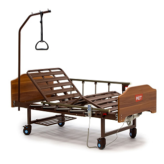 MET DELTA-7 WOOD - Кровать медицинская электрическая функциональная с растоматом